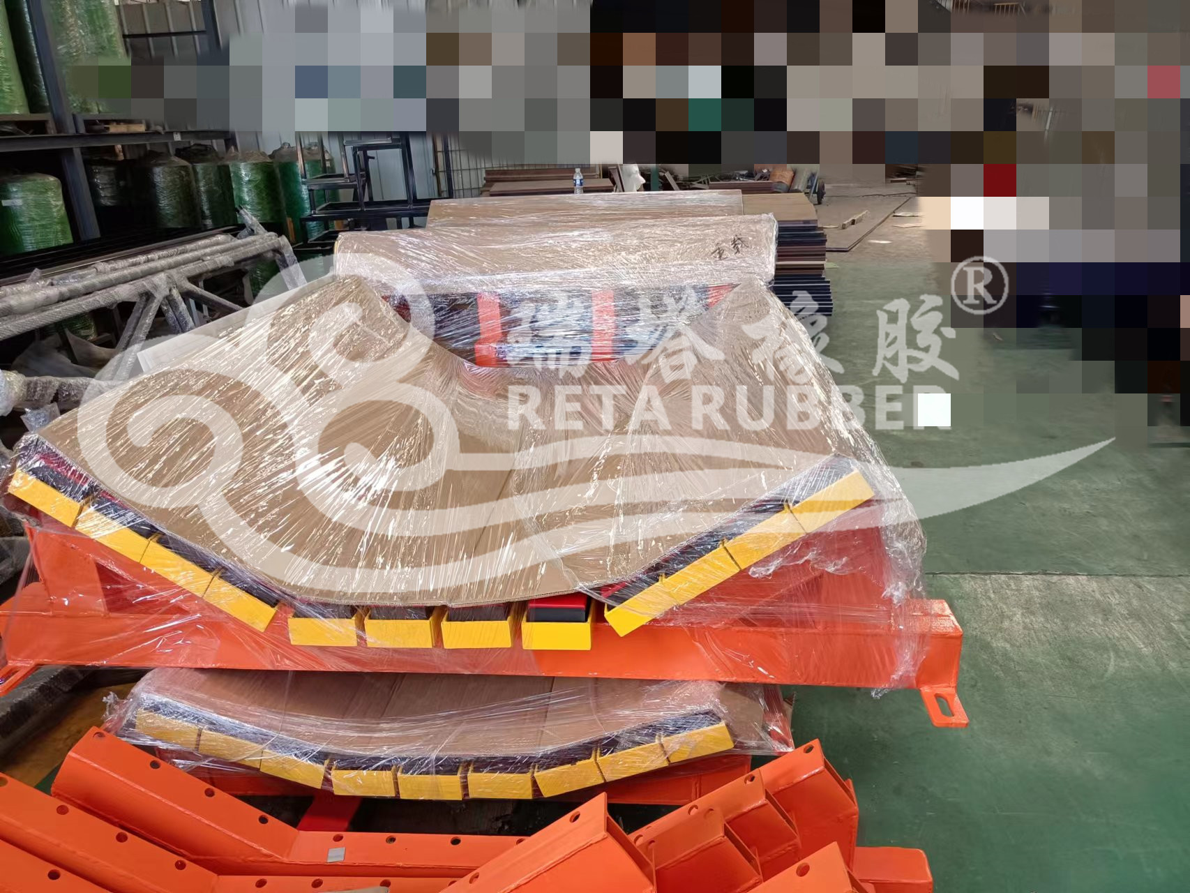 山西客戶訂購高分子耐磨緩沖床發(fā)貨